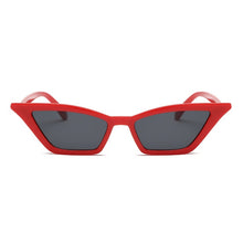Load image into Gallery viewer, New Women Small Cat Eye Sunglasses 2018 Vintage Men Fashion Brand Designer Red Shades Square Sun Glasses UV400 gafas de sol