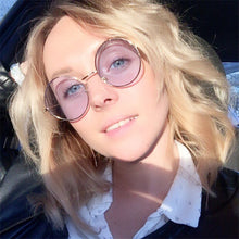Load image into Gallery viewer, 2018 New Round Sunglasses Women Fashion Vintage Oculos Ocean Lens Sun Glasses UV400 Transparent Lunette De Soleil Femme