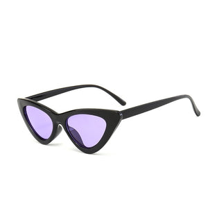 2018 New Fashion Cute Sexy Ladies Cat Eye Sunglasses Women Vintage Brand Small Sun Glasses Female Oculos de sol UV400