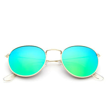 Load image into Gallery viewer, 2019 Fashion Oval Sunglasses Women Brand Designe Small Metal Frame Steampunk Retro Sun Glasses Female Oculos De Sol UV400