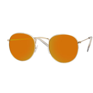 New Brand Designer Vintage Oval Sunglasses Women Retro Clear Lens Eyewear Round Sun Glasses For Female Ladies Oculos De Sol
