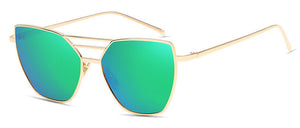 2019 New Fashion Women Sunglasses Retro Brand Designer Sunglasses Men Coating Vintage Mirror Glasses Square Sun Glasses Oculos